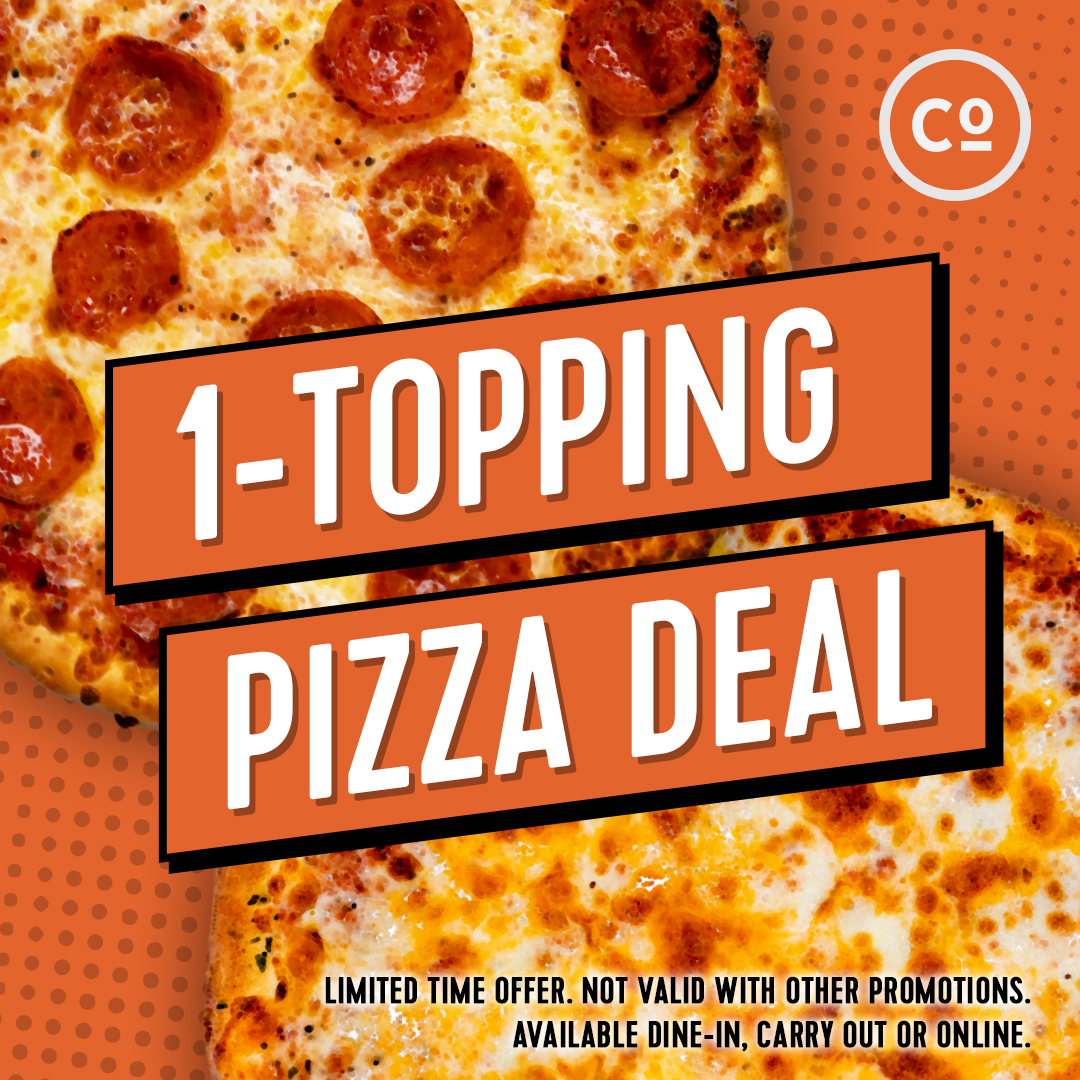 One Topping Pizza Special_IG post
